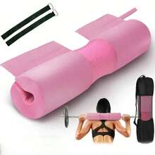 3pcs Barbell Pad Set - Includes Squat Pad, Barbell Pad, Foam Shoulder & Neck Protection Pad, Suitable For Weightlifting, Squats, Hip Thrusts - Can Be Used In Training, Fitness, Exercise, Home Workout And Fitness Equipment Accessories, Providing Cushioning And Protection For Neck And Shoulders - Multicolor - View 2