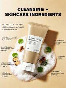 Susu Pembersih Mendalam Centella Asiatica 100ml - Diformulasikan dengan Centella Asiatica, Aloe Vera, dan Tea Tree. Melembapkan, Mengencangkan, Mengontrol Minyak; Memberikan Pembersihan Mendalam, Cocok untuk Semua Jenis Kulit. Unisex; Pilihan Ideal untuk Perawatan Kulit Korea. - Pembersihan menyeluruh - View 6