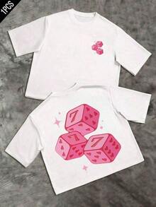 It's A Sweatshirt, Women's Clothing, Tops, New Year's Clothing, Women's Tops, Spring Tops, Summer Tops For Women, Spring Clothes, Vacation Outfits, Summer Outfits, Women's T-Shirts - 白色 - 查看 1