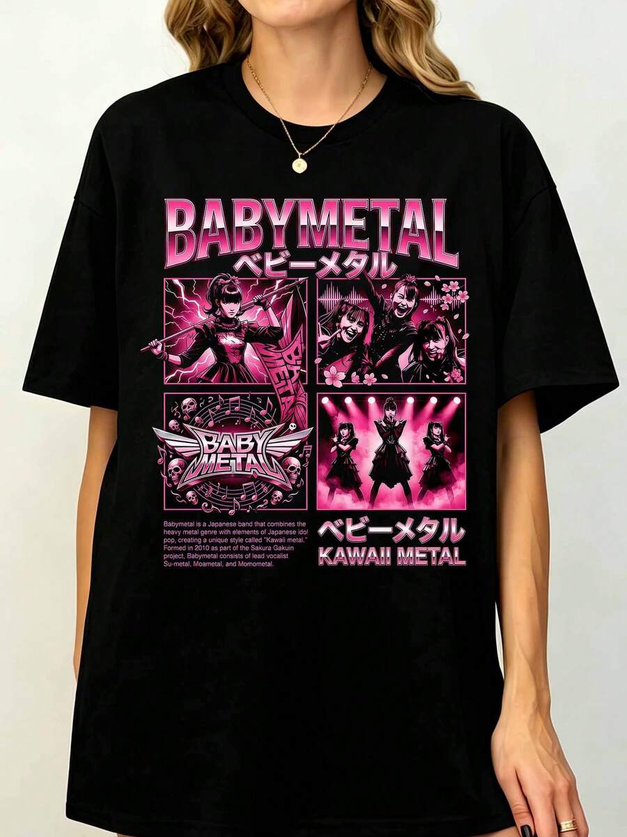 Babymetals Su-Metals Moametals Kawaiis Metals Bands Jpops Retro 90s ...
