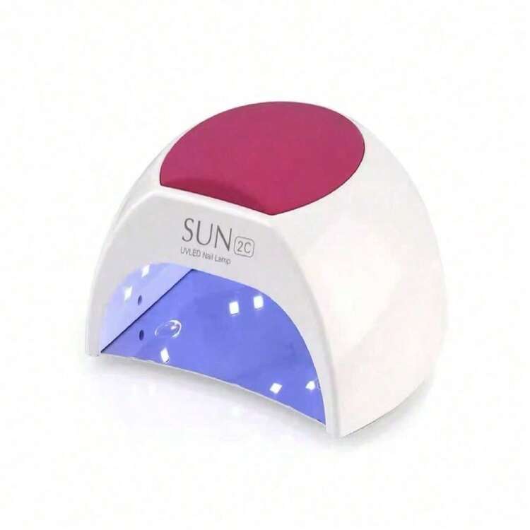 Lámpara de fototerapia para uñas de 48 W con LED de secado rápido - Rosa - Añade 5
