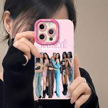 Grupo femenino Pink KATSEYE Y2Kfunda de teléfono Fundas compatibles con ,Apple,VIVO,OPPO,,, y Honor.Fabricadas en silicona TPU,ofrecen protección contra golpes y caídas. - Blanco - Ver 6