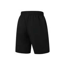 Li-Ning Men's Quick-Dry Sports Shorts AKSW133, Moisture-Wicking Breathable Fitness And Badminton Shorts - Black - View 3