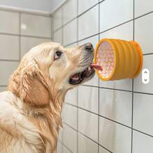Silicone Maze Slow Feeder Dog Bowl, Non-Slip Anti-Gulping Puzzle Food Dish, Interactive Slow Eating Bowl For Medium & Large Breeds, Pet Feeding Bowl For Fast Eater Dogs - 1公升 - 查看 6
