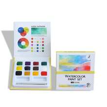 12 Colors Solid Watercolor Paint Set, Art Painting Use (Professional Art Use) - Sets - View 11