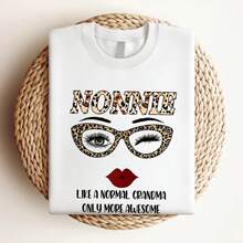 Damen-T-Shirt mit Aufdruck Nonnie Life Softball Baseball Love Nonnielife Mother8217s Day T-Shirt Mother8217 - Weiss - Übersicht 3
