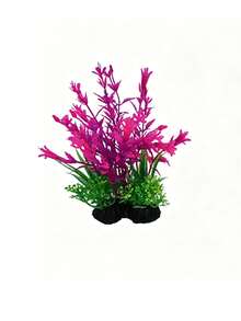 1pc Plastic Aquarium Fish Tank Decoration Artificial Water Plant - F - View 5