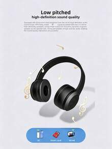 Foldable Wireless Headphones With Deep Bass For Sports - View 10