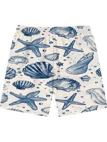 Men Beach Shorts - Multicolor - View 5