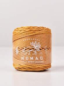 2mm/50m Simulated Leather Rope Weaving Rope, High-Quality Polyester Rope, Suitable For Hand Weaving, Crochet And Bohemian Style Decoration - Multicolor - View 9