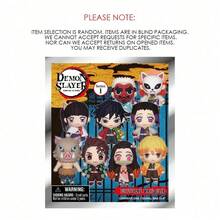 Monogram 1PC De Mon Sla Yer Officially Licensed 3D Anime Figure Keychain Bag Clip Mystery Blind Bag Tan Jiro Ne Zuko Kyo Juro Tengen Mitsuri Obanai Random One Car Keyring Figurines Bag Accessory Christmas Birthday Gifts For Friends - Multicolor - View 5