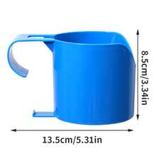 Pool Cup Holders For Above Ground Pools, Above Ground Pool Accessories, Premium PP Plastic Poolside Cup Holder, No-Drilling Pool Accessories For Drinks, Soda, Sunscreen, Phones - Multicolor - View 15