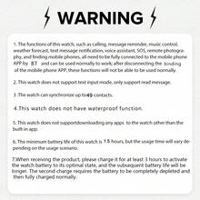 Kids Smart Watch With Music Control, Call Reminder, Pedometer, Customizable Wallpaper, Compatible With IOS And Android, Fashionable Gift For Boys And Girls - View 9