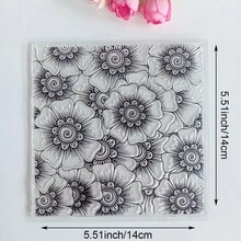 Stempel Silikon Transparan/Stempel untuk Scrapbooking, Pembuatan Kartu, Dekorasi DIY, Seri Bunga, Lanskap, Alam, Tanaman - alam - View 52