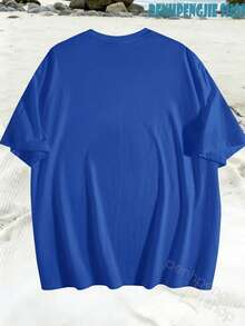 Women's Later Gator Funny Pun Cute Crocodile Casual Oversized Graphic Tee, Last Day Of School, 4th Of July, Vacation, Summer Tops, Teacher Outfits - 摩卡棕 - 查看 3
