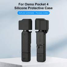 Para OSMO Pocket 4 PULUZ 4 en 1 Funda de silicona TPU para Body, lente, mango y pantalla - Ver 2