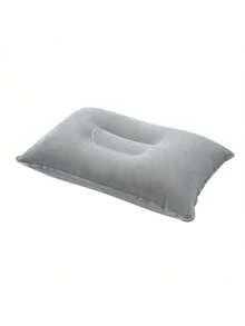 1pc Square Inflatable Travel Pillow - Neck Support For Car And Airplane, Also Used As Lumbar Cushion, Suitable For Long Flights And Road Trips, Aviation Comfort Accessory, Elegant Travel Accessory, Durable Inflatable Material - Multicolor - View 14