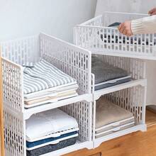 White Wardrobe Drawer Units – Stackable Storage Boxes For Clothes, 2 Sizes Low Or High (44x28cm) - View 9