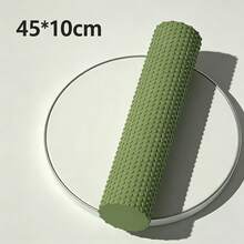 1pc High Density Foam Solid Roller Massager, Deep Tissue, Relax Back And Leg Muscles, Designed For Muscle Massage Release, Fascia Trigger Point Release, Sports, Yoga, Pilates And Stretching, Muscle Massage - Multicolor - View 23