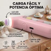 Electric Baby Nail File With 360° LED Light - View 5