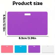 Random 1/2/3/4pcs Erasable Badge Notebook, Pocket Size Horizontal Whiteboard Memo Pad, Suitable For Home, Office, School, Hospital, Fit For Men, Women, Teachers, Nurses To Record Reminders, Random Color - Multicolor - View 4