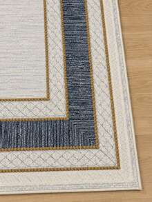 Chilai Home Modern Patterned Area Rug, Soft Non-Slip Carpet For Living Room & Bedroom, Runner Rug, Washable Kitchen Rug, Made In Turkiye - Light Grey - View 6