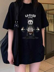 Women T-Shirts - Black - View 1