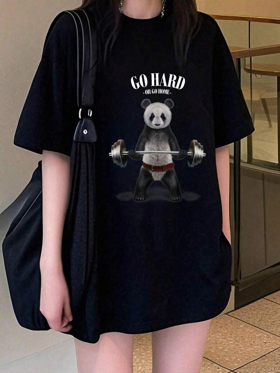 Women T-Shirts - Black - View 1