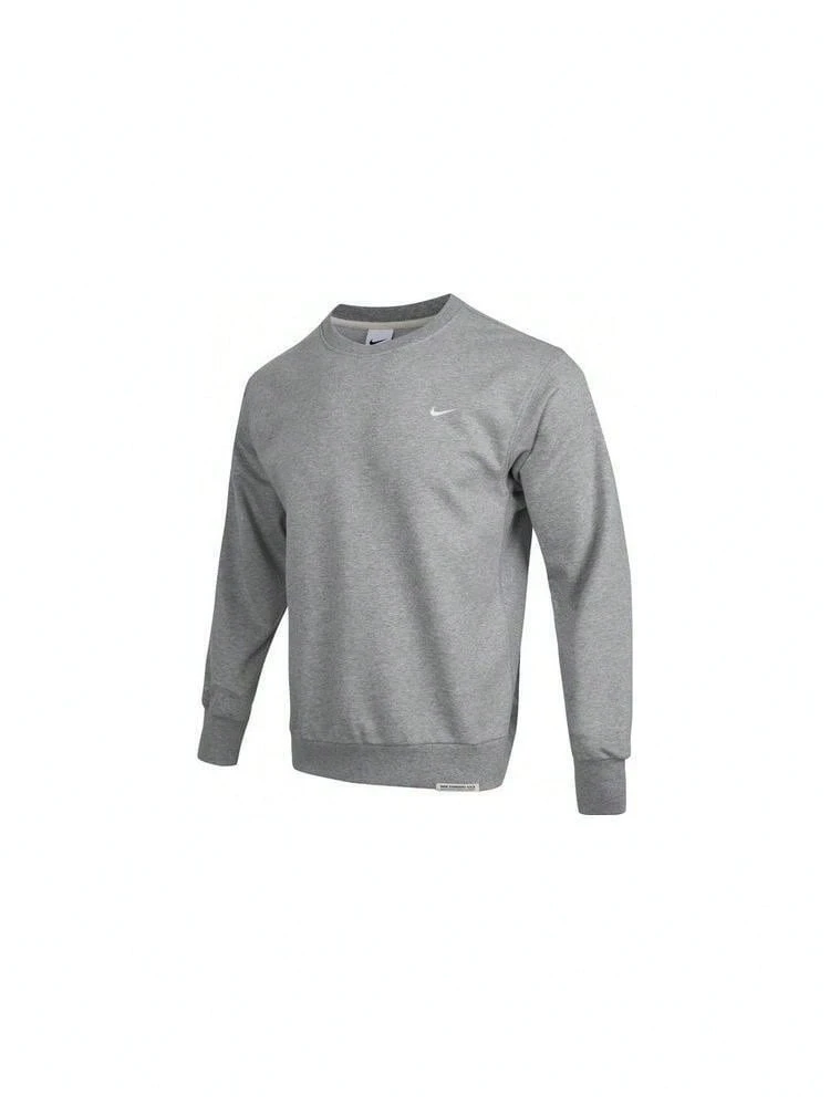 Nike Men's AS M NK DF STD ISSUE Crew Sweatshirt Knit Pullover Sweatshirt DQ5821-063 - Grey - View 1