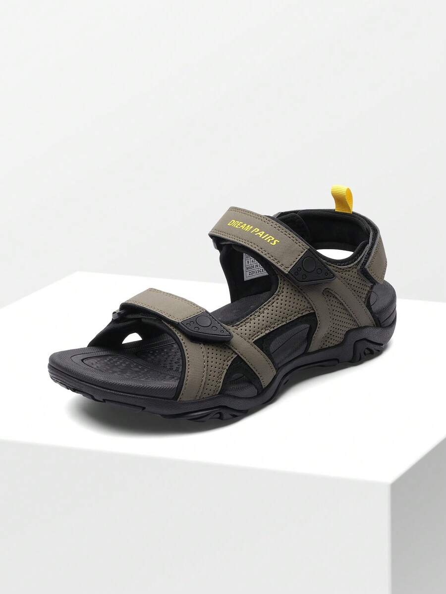 Men's Sandals Hiking Water Beach Sport Outdoor Athletic Arch Support Summer Sandals - Green - View 1