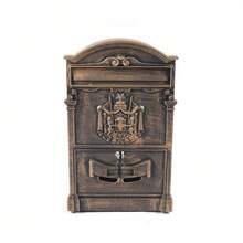 Ubfhonsi European Retro Vintage Mailbox, Wall Mounted Mailbox, Mailbox With Lock - As Shown - View 4