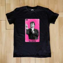 Juan Gabriel Punch Mexican Lottery T-Shirt - Black - View 3