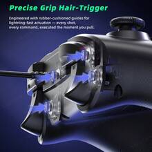 Kontroler Game Berkabel untuk Konsol P4, PC, Tanpa Lag, Tanpa Pemutusan Koneksi, Gamepad Getaran Ganda, Kompatibel dengan Switch, iOS, Android - View 9