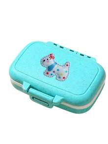 Cute Puppy Portable Pill Box, Travel Medicine Storage Box, Portable Pill Storage Compartments, Mini Storage Box, Portable Jewelry And Pill Box, Travel Pill Box, Large Compartments, Weekly Pill Organizer, Suitable For Daily Medications, Essential For Doctors And Nurses, Emergency Needs, Travel, Hiking Emergency Rescue, Daily Use And Gift-Giving, Back To School Essential - Multicolor - View 15
