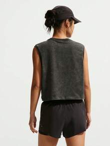 Nike Women's AS W NK DF SWIFT Sleeveless Sports Tank Top IR7593-045 - Grey - View 2