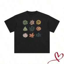 100% Cotton, Short Sleeve, Summer Clothing, Lemonade Jesus T-Shirt, Christian Clothing, Fan, Life Gave Me Lemons, Religiously Inspired T-Shirt, Spring Y2Y Sets For - 黑色 26 - 查看 1