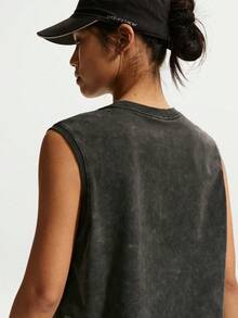 Nike Women's AS W NK DF SWIFT Sleeveless Sports Tank Top IR7593-045 - Grey - View 5
