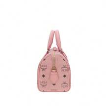 Mcm Ella Senior Visionary Lady Shoulder Strap Handbag - 粉色MWBFAEA03PZ001 - 查看 3