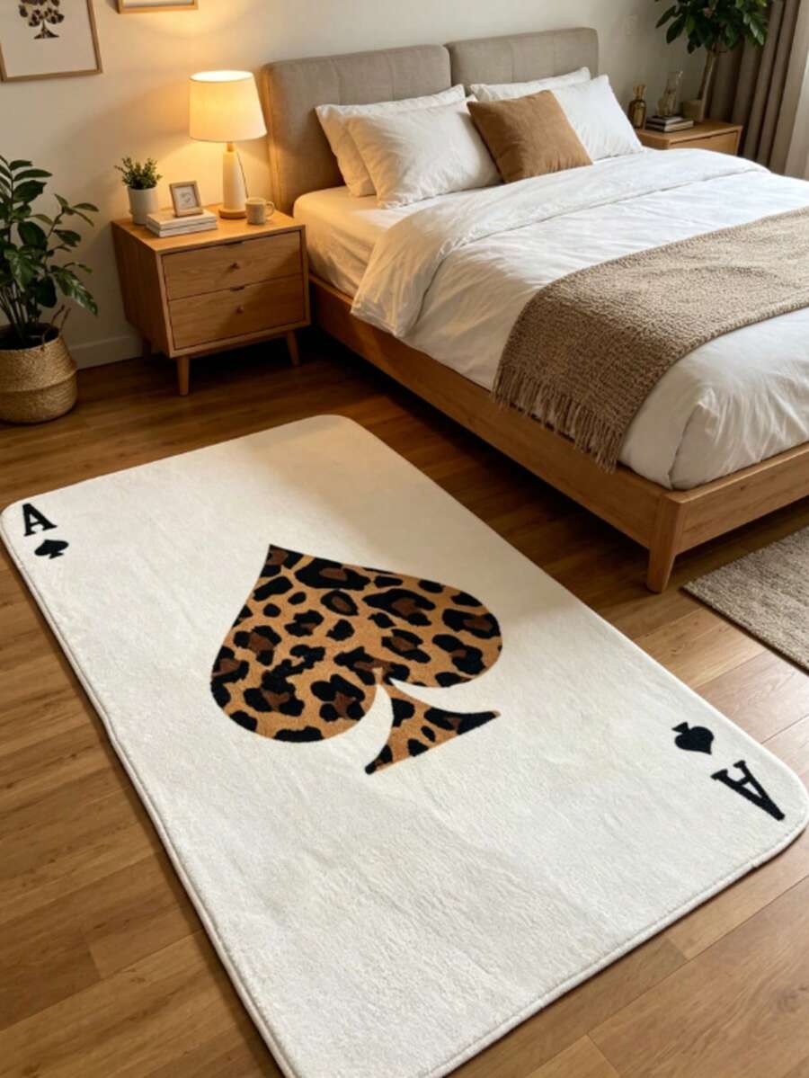 1 buah Karpet Putih, Tema Kartu Remi, Properti Foto Pesta, Karpet Dekoratif, Dekorasi Kamar Tidur, Karpet Kecil, Karpet, Dekorasi Rumah, Karpet Ruang Tamu, Karpet Ruang Tamu Kecil, Karpet Kamar Tidur, Dekorasi Rumah Ruang Tamu, Karpet Luar Ruangan, Karpet yang Dapat Dicuci - MultiWarna - View 1
