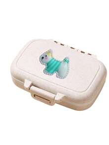 Cute Puppy Portable Pill Box, Travel Medicine Storage Box, Portable Pill Storage Compartments, Mini Storage Box, Portable Jewelry And Pill Box, Travel Pill Box, Large Compartments, Weekly Pill Organizer, Suitable For Daily Medications, Essential For Doctors And Nurses, Emergency Needs, Travel, Hiking Emergency Rescue, Daily Use And Gift-Giving, Back To School Essential - Multicolor - View 13
