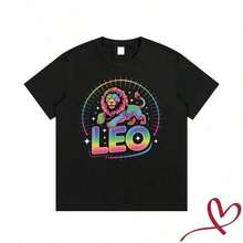 100% Cotton, Short Sleeve, Summer Clothing, Lemonade Jesus T-Shirt, Christian Clothing, Fan, Life Gave Me Lemons, Religiously Inspired T-Shirt, Spring Y2Y Sets For - 黑色 2 - 查看 1