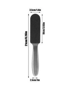 21/11/10pcs Stainless Steel Double-Sided Foot File Set, With Replaceable Coarse And Fine Sandpaper, Durable Foot Skin Removal Tool, One-Piece Sturdy Construction, Suitable For Home, Foot Bath SPA, Professional Pedicure Tool For Removing Hard Dead Skin And Cracked Heels, Foot File, Foot Care, Pedicure Tool Set - Multicolor - View 6