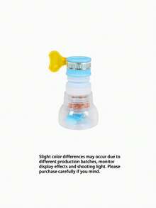 1pc Adjustable Rotating Faucet Adapter, PP Material, With Fixed Easy Install Anti-Splash Water Booster, Multi-Layer Filtration, Water-Saving Soft Bubble, Suitable For Kitchen Sink, Bathroom Basin, Room Decor, Kitchen Essentials - View 14