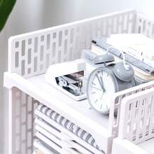 White Wardrobe Drawer Units – Stackable Storage Boxes For Clothes, 2 Sizes Low Or High (44x28cm) - View 4