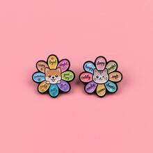 Lapel Enamel Pins And Brooches Badge Pins For Backpacks Bags Backpack Cool Decoration Friend For Gifts - Multicolor - View 2