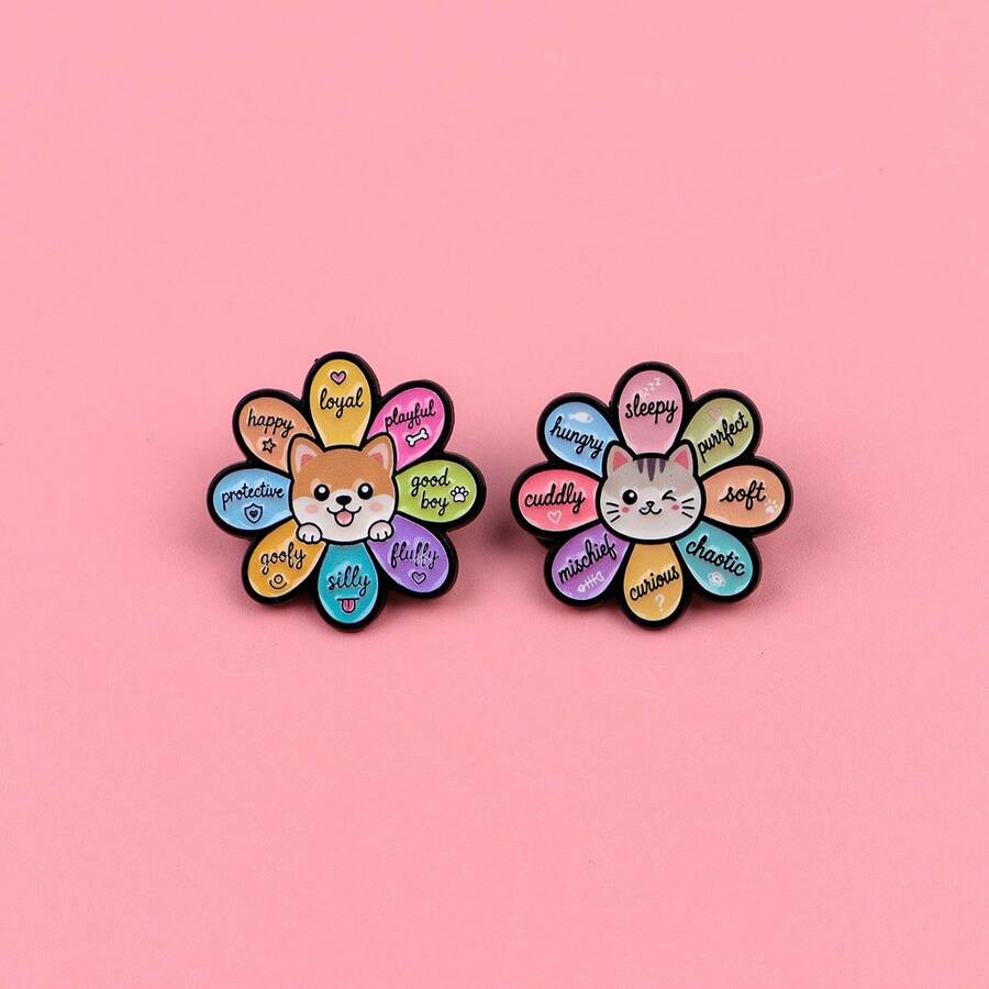 Lapel Enamel Pins And Brooches Badge Pins For Backpacks Bags Backpack Cool Decoration Friend For Gifts