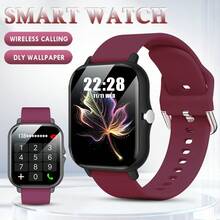 1.83 Inch Smart Watch For Men And Women, 1pc, Can Receive Calls, Messages, Time, Alarm, Pedometer, Multiple Sports Modes, Compatible With Android And IOS, Suitable For School, Sports, Party, Birthday, First Choice Gift - Multicolor - View 7