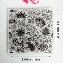 Stempel Silikon Transparan/Stempel untuk Scrapbooking, Pembuatan Kartu, Dekorasi DIY, Seri Bunga, Lanskap, Alam, Tanaman - alam - View 20