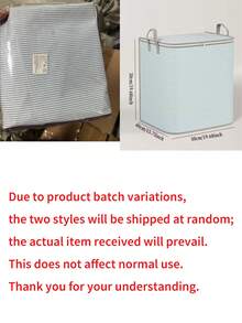 可折疊衣物收納箱附手把，大容量透氣衣櫥收納袋，拉鍊加固便攜式儲物袋，適用於毛毯、床上用品，省空間，臥室居家使用 - 彩色 - 查看 5