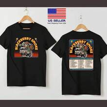 Blackberry Smoke Rattle, Ramble And Roll Tour 2026 T-Shirt - Black - View 1